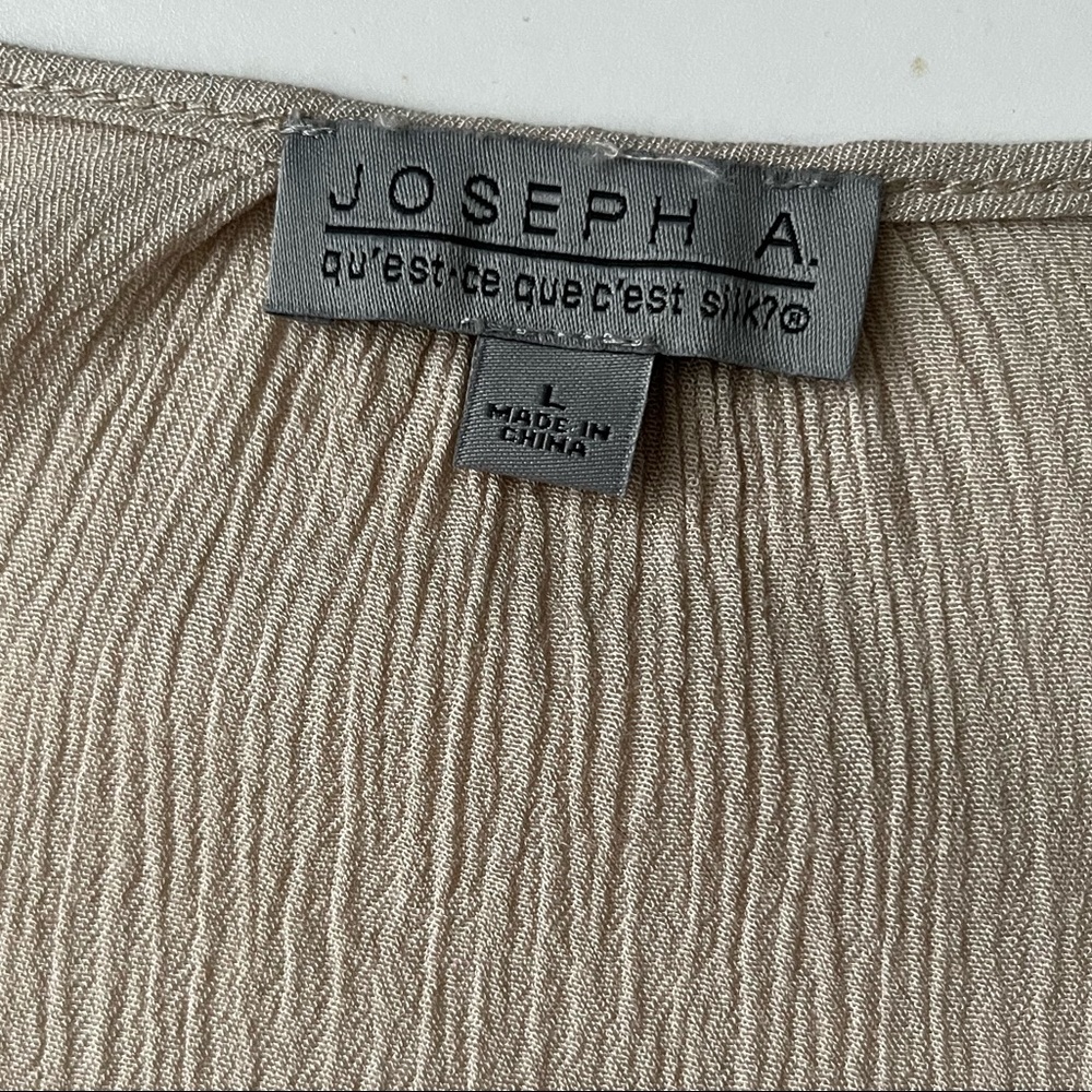 Joseph A Boho 100% Viscose Tunic Blouse Large - Picture 2 of 16